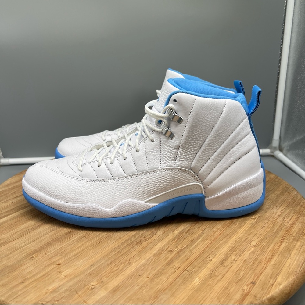 Air Jordan 12 Retro Melo 2025 Men’s 11.5 CT8013-112 White University Blue UNC
